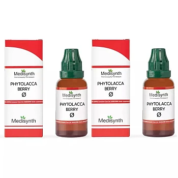 Medisynth Phytolacca Berry 1X (Q) (30ml, Pack of 2)