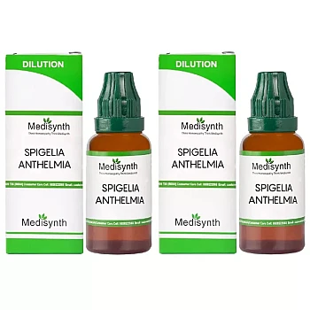 Medisynth Spigelia Anthelmia 30 CH (30ml, Pack of 2)
