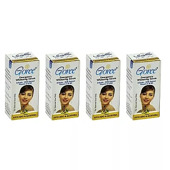 Goree Emergency Whitening Serum (4ml, Pack of 4)