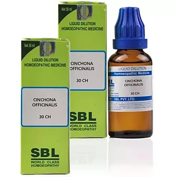 SBL Cinchona Officinalis (China) 30 CH (30ml, Pack of 2)