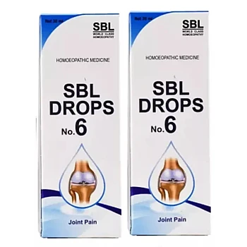 SBL Drops No 6 Joint Pain (30ml, Pack of 2)