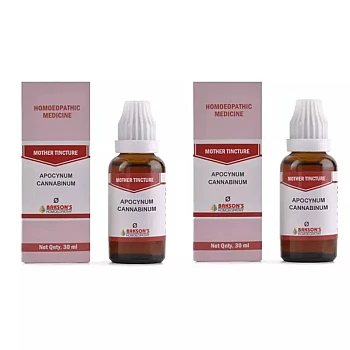 Bakson Apocynum Cannabinum 1X (Q) (30ml, Pack of 2)
