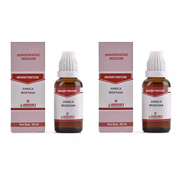 Bakson Arnica Montana 1X (Q) (30ml, Pack of 2)