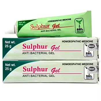 SBL Sulphur Gel (25g, Pack of 2)