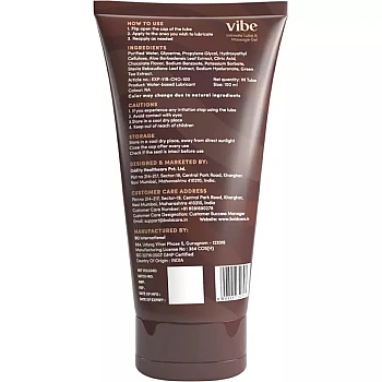 Bold Care Vibe Lube And Massage Gel Chocolate Flavor (100ml)