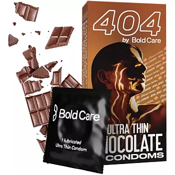 Bold Care 404 Super Ultra Thin Chocolate Flavored Condoms For Men (10units)