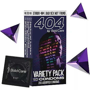 Bold Care Variety Pack Condoms For Mens (10units)