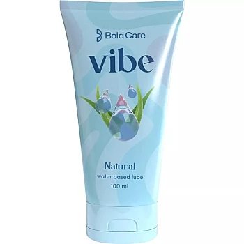Bold Care Vibe Natural Water Based Lube (100ml)