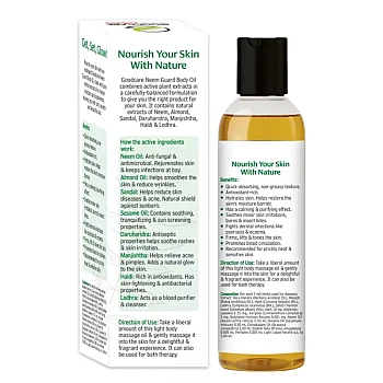 Goodcare Neem Guard Body Oil (200ml)