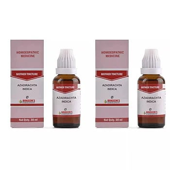 Bakson Azadirachta Indica 1X (Q) (30ml, Pack of 2)