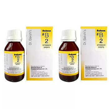 Bakson B2 Stomach Drops (30ml, Pack of 2)