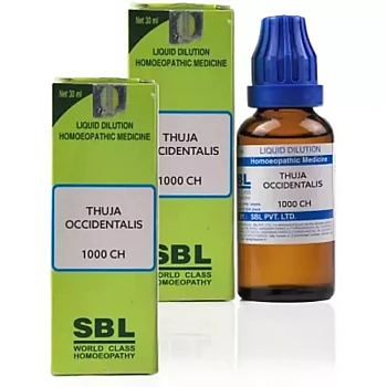 SBL Thuja Occidentalis 1M (1000 CH) (30ml, Pack of 2)