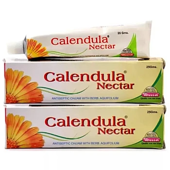 Wheezal Calendula Nectar Antiseptic Cream (25g, Pack of 2)