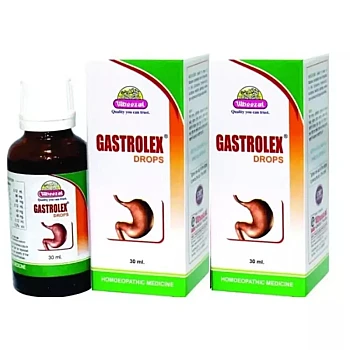 Wheezal Gastrolex Drops (30ml, Pack of 2)