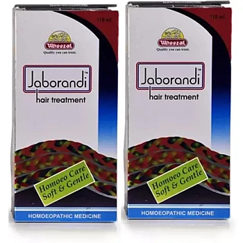 Wheezal Jaborandi Hair Treatment Oil (110ml, Pack of 2)