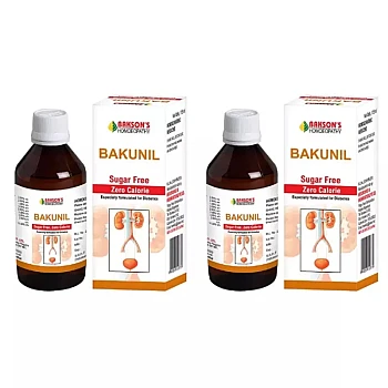 Bakson Bakunil Syrup (Sugar Free) (450ml, Pack of 2)