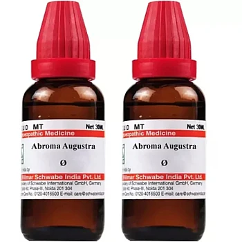 Willmar Schwabe India Abroma Augusta 1X (Q) (30ml, Pack of 2)