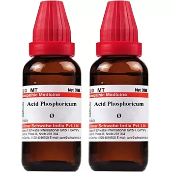 Willmar Schwabe India Acid Phosphoricum 1X (Q) (30ml, Pack of 2)