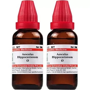 Willmar Schwabe India Aesculus Hippocastanum 1X (Q) (30ml, Pack of 2)