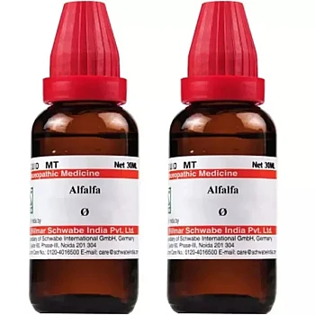 Willmar Schwabe India Alfalfa 1X (Q) (30ml, Pack of 2)