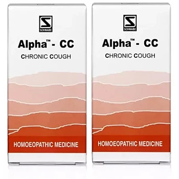 Willmar Schwabe India Alpha CC (Chronic Cough) (20g, Pack of 2)