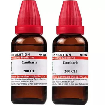 Willmar Schwabe India Cantharis 200 CH (30ml, Pack of 2)