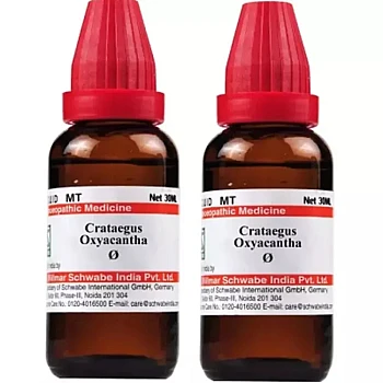 Willmar Schwabe India Crataegus oxyacantha 1X (Q) (30ml, Pack of 2)