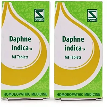 Willmar Schwabe India Daphne Indica 1X Tablets (20g, Pack of 2)