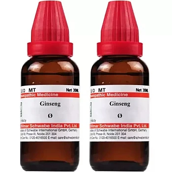 Willmar Schwabe India Ginseng 1X (Q) (30ml, Pack of 2)