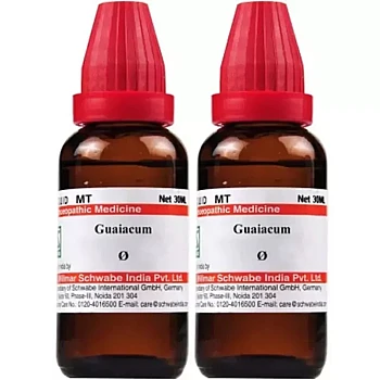 Willmar Schwabe India Guaiacum 1X (Q) (30ml, Pack of 2)