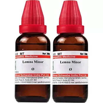 Willmar Schwabe India Lemna Minor 1X (Q) (30ml, Pack of 2)