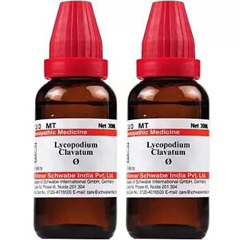 Willmar Schwabe India Lycopodium Clavatum 1X (Q) (30ml, Pack of 2)