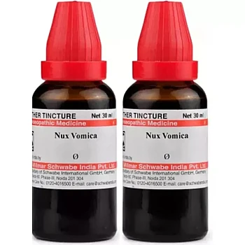 Willmar Schwabe India Nux Vomica 1X (Q) (30ml, Pack of 2)