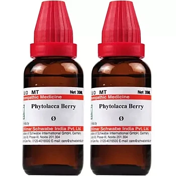 Willmar Schwabe India Phytolacca Berry 1X (Q) (30ml, Pack of 2)