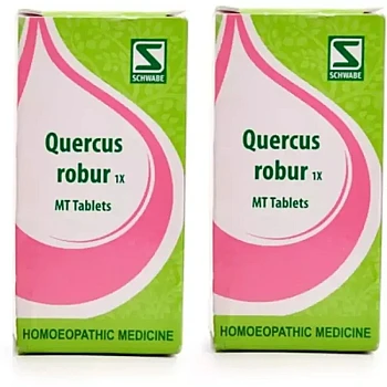Willmar Schwabe India Quercus Robur 1X Tablets (20g, Pack of 2)