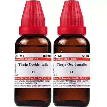 Willmar Schwabe India Thuja Occidentalis 1X (Q) (30ml, Pack of 2)