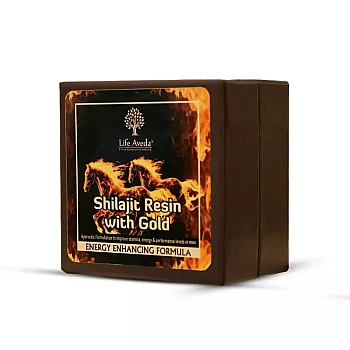 Life Aveda Shilajit Resin With Gold (20caps)