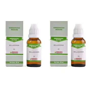 Bakson Belladonna 3X (30ml, Pack of 2)