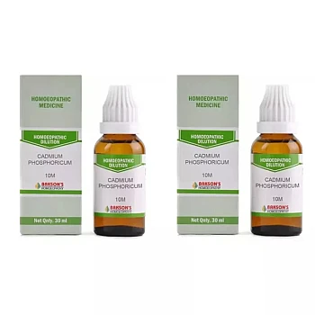 Bakson Cadmium Phosphoricum 10M CH (30ml, Pack of 2)