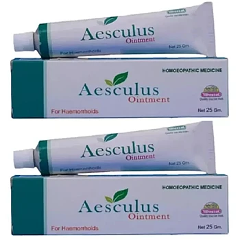 Wheezal Aesculus Ointment (25g, Pack of 2)