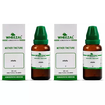 Wheezal Alfalfa 1X (Q) (30ml, Pack of 2)
