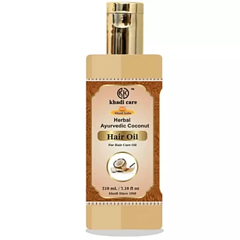 Khadi Care Herbal Ayurvedic Coconut Hair Oil (210ml)