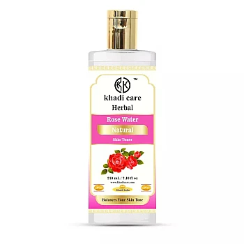 Khadi Care Herbal Rose Water (210ml)