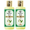 Khadi Care Herbal Jasmine Massage Oil (210ml, Pack of 2)