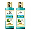 Khadi Care Herbal Green Tea & Mint Body Wash (210ml, Pack of 2)