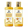 Khadi Care Herbal Sandal & Turmeric Body Wash (210ml, Pack of 2)