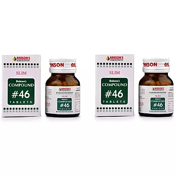 Bakson Compound No 46 (Slim) (100tab, Pack of 2)