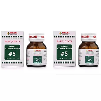 Bakson Compound No 5 (Pain Joints) (100tab, Pack of 2)