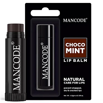 Mancode Choco Mint Lip Balm for Men (4.5g)