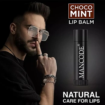 Mancode Choco Mint Lip Balm for Men (4.5g)
